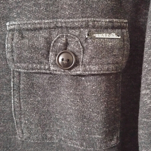 Billabong men's long sleeve button pocket shirt L - Picture 2 of 4